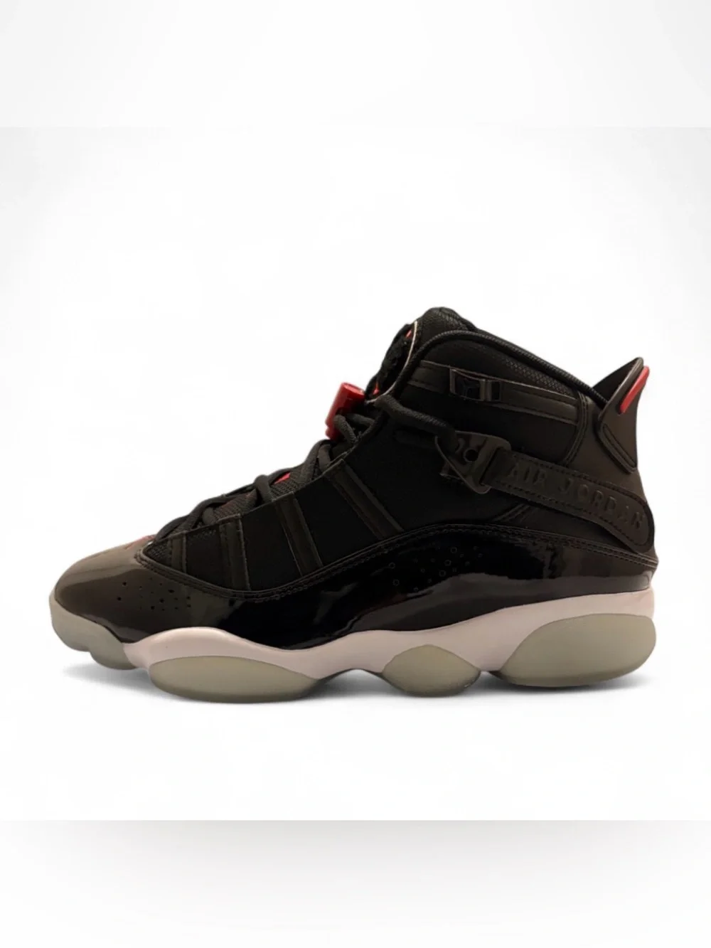 Jordan 6 Rings “Black/White/Gym Red”